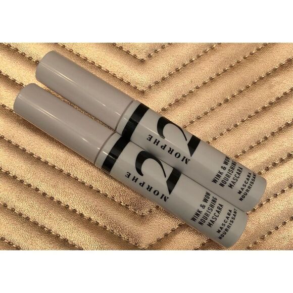 MORPHE - NWOT - 2-Pack MORPHE 2 Wink & Wow Nourishing Mascara/Black .28 oz Each - Picture 10 of 15